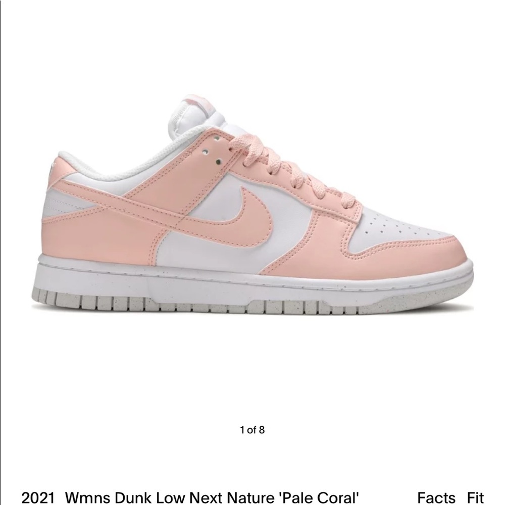 Womens Pale Coral Dunks